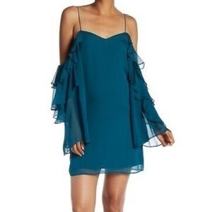 Haute Hippie Cold Shoulder Dress